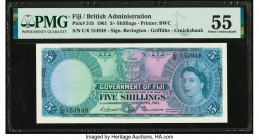 Fiji Government of Fiji 5 Shillings 28.4.1961 Pick 51b PMG About Uncirculated 55. 

HID09801242017

© 2020 Heritage Auctions | All Rights Reserved
