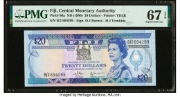 Fiji Central Monetary Authority 20 Dollars ND (1980) Pick 80a PMG Superb Gem Unc 67 EPQ. 

HID09801242017

© 2020 Heritage Auctions | All Rights Reser...