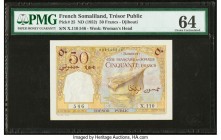French Somaliland Tresor Public, Cote Francaise des Somalis 50 Francs ND (1952) Pick 25 PMG Choice Uncirculated 64. 

HID09801242017

© 2020 Heritage ...