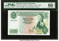 Mauritius Bank of Mauritius 25 Rupees ND (1967) Pick 32b PMG Gem Uncirculated 66 EPQ. 

HID09801242017

© 2020 Heritage Auctions | All Rights Reserved...
