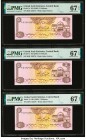 United Arab Emirates Central Bank 5 Dirhams ND (1982) Pick 7a Three Examples PMG Superb Gem Unc 67 EPQ (3). 

HID09801242017

© 2020 Heritage Auctions...