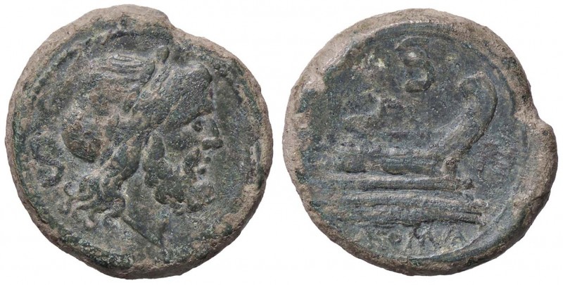 ROMANE REPUBBLICANE - ANONIME - Monete senza simboli (dopo 211 a.C.) - Semisse -...