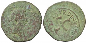 ROMANE IMPERIALI - Augusto (27 a.C.-14 d.C.) - Asse - Testa a d. /R SC entro corona C. 473 (AE g. 10,24)
MB-BB