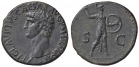 ROMANE IMPERIALI - Claudio (41-54) - Asse - Testa a s. /R Pallade andante a d. con lancia e scudo C. 84 (AE g. 12,16) Ritocchi
BB+