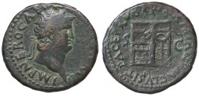 ROMANE IMPERIALI - Nerone (54-68) - Asse - Testa laureata a d. /R Tempio di Giano con porta a d. (AE g. 11,49)
qBB