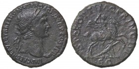 ROMANE IMPERIALI - Traiano (98-117) - Sesterzio - Testa laureata a d. /R Traiano su cavallo al galoppo a d.; a terra, un nemico C. 503 (AE g. 21,71)
...