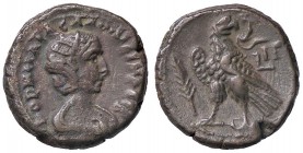 ROMANE PROVINCIALI - Salonina (moglie di Gallieno) - Tetradracma (Alessandria) - Busto diademato e drappeggiato a d. /R Aquila stante a s. retrospicie...
