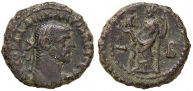 ROMANE PROVINCIALI - Diocleziano (284-305) - Tetradracma (Alessandria) - Busto laureato e corazzato a d. /R Alessandria stante a s. con scettro, regge...