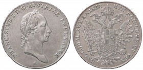 ESTERE - AUSTRIA - Francesco I Imperatore (1806-1835) - Tallero 1830 A Kr. 2163 AG
BB-SPL