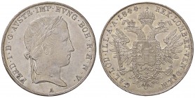 ESTERE - AUSTRIA - Ferdinando I d'Asburgo-Lorena (1835-1848) - Tallero 1844 A Kr. 2240 AG
SPL-FDC