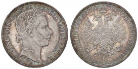 ESTERE - AUSTRIA - Francesco Giuseppe (1848-1916) - Fiorino 1860 A Kr. 2219 AG Bella patina
qFDC/FDC