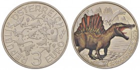 ESTERE - AUSTRIA - Seconda Repubblica (1945) - 3 Euro 2019 - Spinosauro NI
FDC
