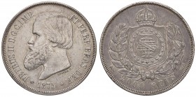 ESTERE - BRASILE - Pedro II (1831-1889) - 2.000 Reis 1875 Kr. 475a AG
BB