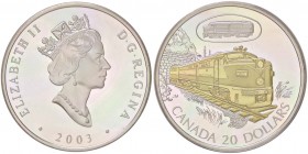 ESTERE - CANADA - Elisabetta II (1952) - 20 Dollari 2003 AU-AG
FS
