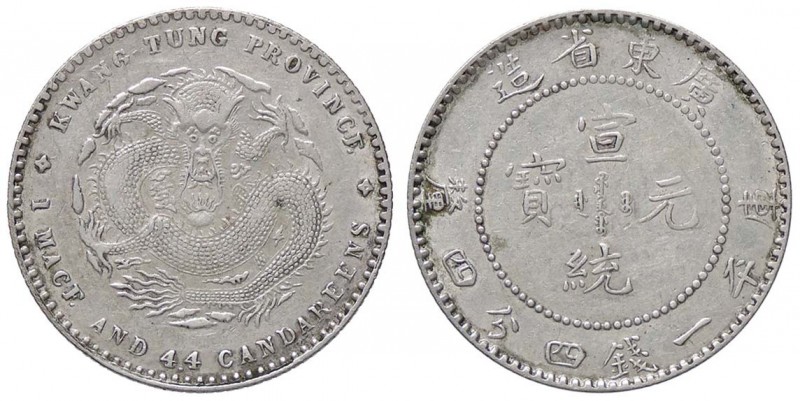ESTERE - CINA - Kwangtung - 20 Centesimi (1909) Kr. Y205 AG
qSPL