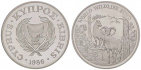 ESTERE - CIPRO - Repubblica - Sterlina 1986 AG
FS