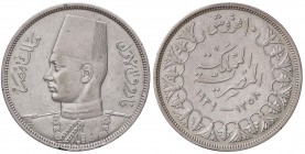 ESTERE - EGITTO - Farouk (1937-1952) - 10 Piastre 1358 (1939) Kr. 367 AG Colpetti
BB-SPL