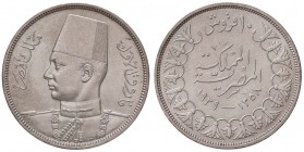 ESTERE - EGITTO - Farouk (1937-1952) - 10 Piastre 1939 Kr. 367 AG
SPL-FDC