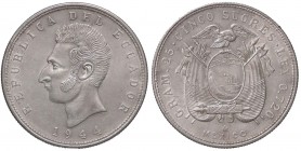 ESTERE - ECUADOR - Repubblica - 5 Sucres 1944 Kr. 79 AG
FDC