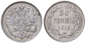 ESTERE - FINLANDIA - Nicola II (1894-1917) - 50 Pennia 1916 Kr. 2.2 AG
FDC