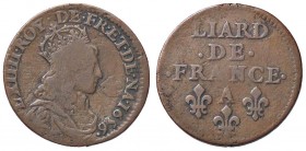 ESTERE - FRANCIA - Luigi XIV (1643-1715) - Liard 1656 A CU
meglio di MB