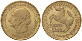 ESTERE - GERMANIA - Repubblica di Weimar (1919-1933) - 10.000 Marchi 1923 BR Emesso in Westphalia
FDC