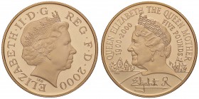 ESTERE - GRAN BRETAGNA - Elisabetta II (1952) - 5 Sterline 2000 Kr. 1007b (AU g. 39,95)3.000 pezzi coniati In confezione
FS