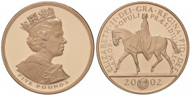 ESTERE - GRAN BRETAGNA - Elisabetta II (1952) - 5 Sterline 2002 Kr. 1024b (AU g. 39,95) In confezione
FS