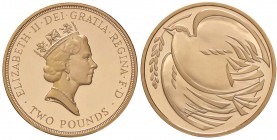 ESTERE - GRAN BRETAGNA - Elisabetta II (1952) - 2 Sterline 1995 Kr. 970c (AU g. 15,98) In confezione
FS