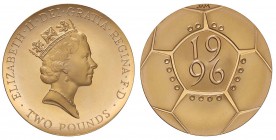 ESTERE - GRAN BRETAGNA - Elisabetta II (1952) - 2 Sterline 1996 Spink 4317 (AU g. 15,98) In confezione
FS