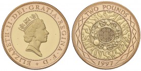 ESTERE - GRAN BRETAGNA - Elisabetta II (1952) - 2 Sterline 1997 Kr. 976b (AU g. 15,98) In confezione
FS