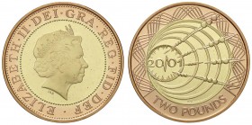 ESTERE - GRAN BRETAGNA - Elisabetta II (1952) - 2 Sterline 2001 Kr. 1014b (AU g. 15,98) In confezione
FS