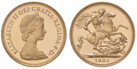 ESTERE - GRAN BRETAGNA - Elisabetta II (1952) - Sterlina 1982 Kr. 919 (AU g. 7,98) In confezione
FS