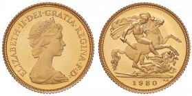 ESTERE - GRAN BRETAGNA - Elisabetta II (1952) - Mezza sterlina 1980 Kr. 922 (AU g. 3,99) In confezione
FS