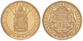ESTERE - GRAN BRETAGNA - Elisabetta II (1952) - Mezza sterlina 1989 Kr. 955 (AU g. 3,99) In confezione
FS