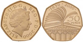 ESTERE - GRAN BRETAGNA - Elisabetta II (1952) - 50 Pence 2000 (AU g. 15,5) In confezione
FS