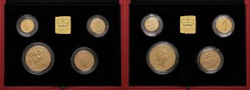 ESTERE - GRAN BRETAGNA - Elisabetta II (1952) - Serie 1990 (AU g. 67,86)4 valori In confezione
FS