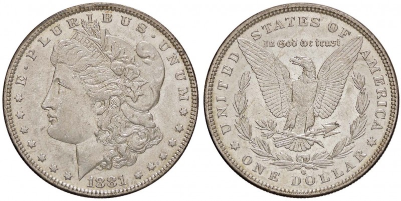 ESTERE - U.S.A. - Dollaro 1881 O - Morgan Kr. 110 AG
qFDC