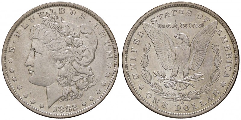 ESTERE - U.S.A. - Dollaro 1882 O - Morgan Kr. 110 AG
SPL-FDC