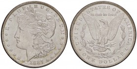 ESTERE - U.S.A. - Dollaro 1887 - Morgan Kr. 110 AG
qFDC/FDC