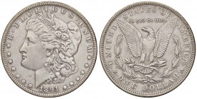 ESTERE - U.S.A. - Dollaro 1891 O - Morgan Kr. 110 AG
BB