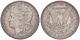 ESTERE - U.S.A. - Dollaro 1897 - Morgan Kr. 110 AG Bella patina
qFDC/FDC