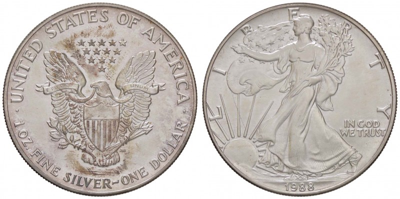 ESTERE - U.S.A. - Dollaro 1988 - American Eagle Kr. 273 AG
FDC