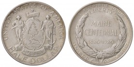 ESTERE - U.S.A. - Mezzo dollaro 1920 - 100° Maine Kr. 146 AG
SPL+