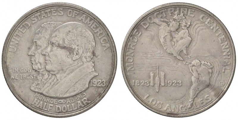 ESTERE - U.S.A. - Mezzo dollaro 1923 S - Monroe Kr. 153 AG
qSPL