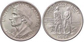 ESTERE - U.S.A. - Mezzo dollaro 1934 - Daniel Boone Kr. 165 AG
SPL+/qFDC