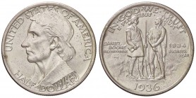 ESTERE - U.S.A. - Mezzo dollaro 1936 - Daniel Boone Kr. 165 AG
qFDC