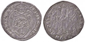 ZECCHE ITALIANE - ANCONA - Giulio II (1503-1513) - Giulio CNI 27; Munt. 68 R (AG g. 3,79)
BB+