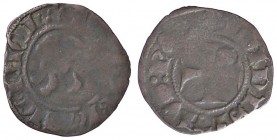 ZECCHE ITALIANE - L'AQUILA - Ladislao di Durazzo (1388-1414) - Quattrino CNI 24; MIR 55 R (MI g. 0,92)
qMB