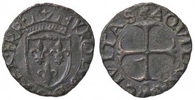 ZECCHE ITALIANE - L'AQUILA - Carlo VIII, Re di Francia (1495) - Cavallo MIR 110 RRR (CU g. 1,47)R/AQVILANA CIVITAS
BB+